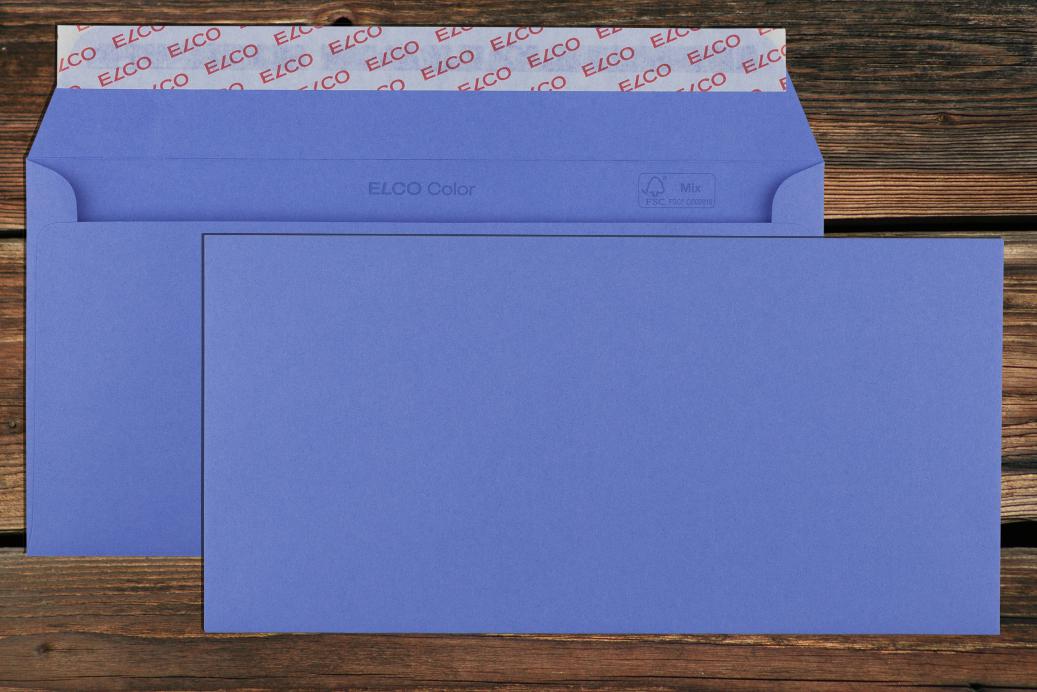Briefhüllen C6/5 114x229 mm Haftklebend Violett 100 g/qm